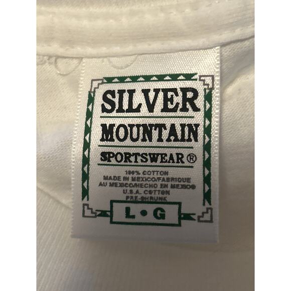 NWOT Hallmark SHOEBOX White Cotton T-Shirt 'Life Doesn't End at 50..." Sz Lg - Picture 4 of 6